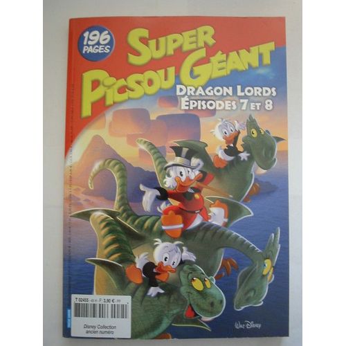 Super Picsou Géant  N° 141 : Dragon Lords Épisodes 7 Et 8