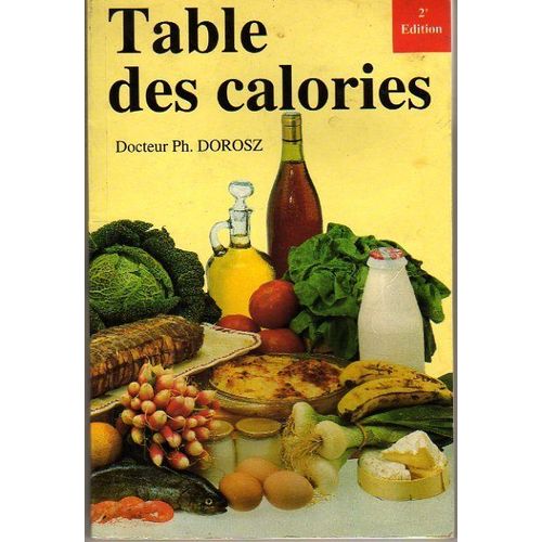 Table Des Calories