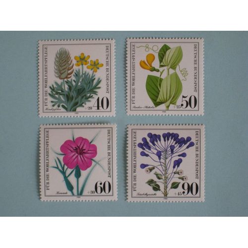 Allemagne (R.F.A) 1980 - Neuf - Yvert No. 905/908