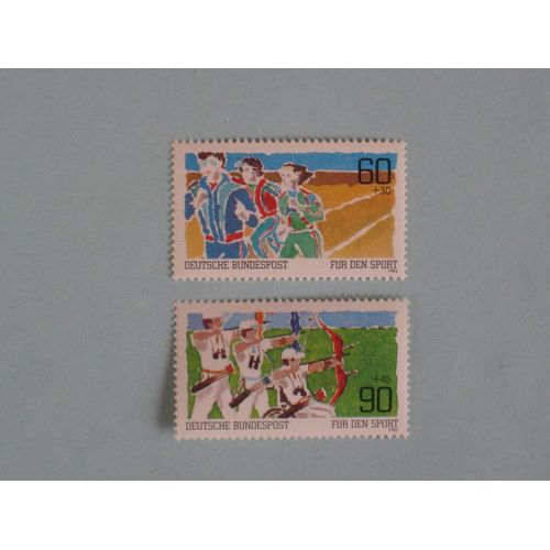 Allemagne (R.F.A) 1982 - Neuf - Yvert No. 959/960