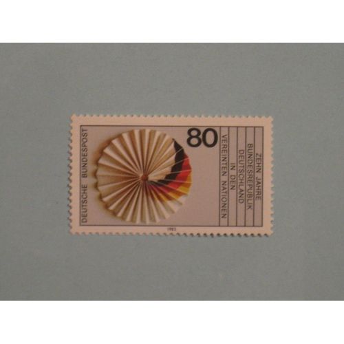 Allemagne (R.F.A) 1983 - Neuf - Yvert Nos. 1017