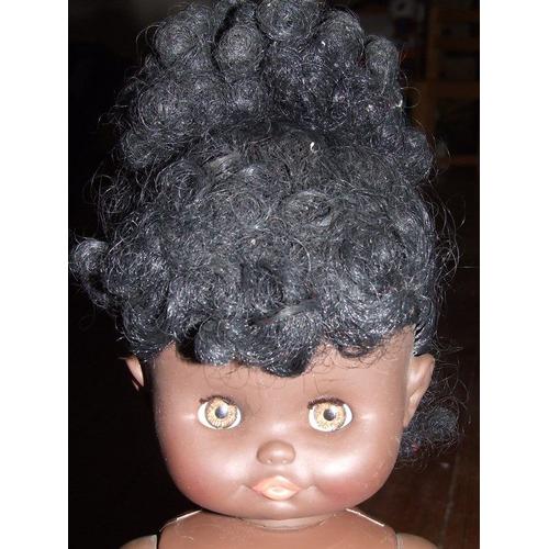 Poupée Clodrey polyflex noire - 36 cm - poupées corolle