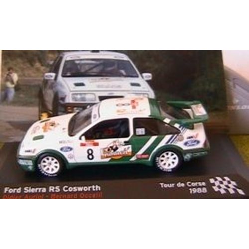 Ford Sierra Rs Cosworth Didier Auriol Tour De Corse 1988 Ixo-Altaya