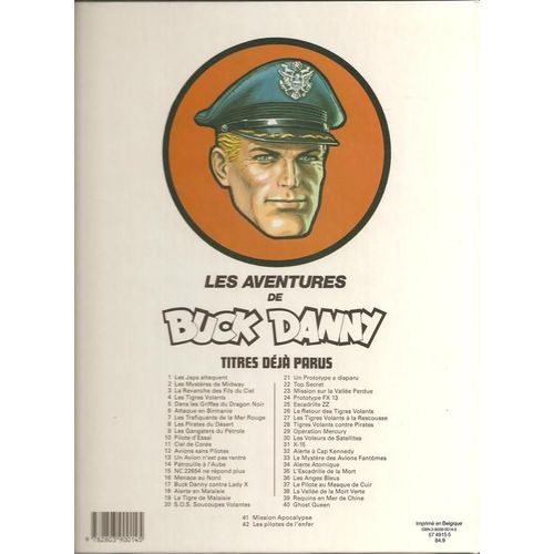 Les Aventures De Buck Danny ( Première Édition De 1984 )  N° 42 : Les Pilotes De L'enfer ( Texte : J.-M. Charrier / Dessins : Francis Bergèse )