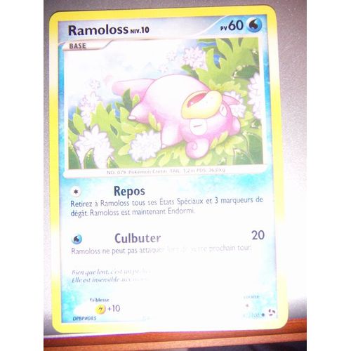 Carte Pokemon "Ramoloss Niv.10" Pv60