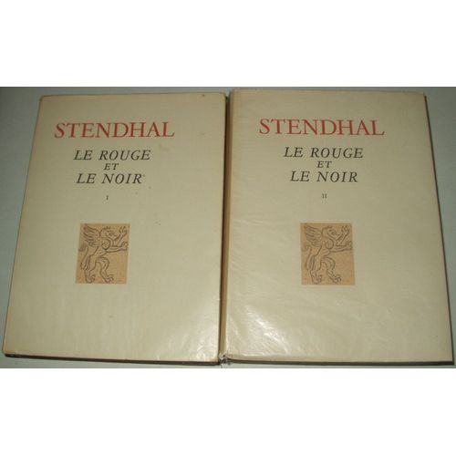 Le Rouge Et Le Noir  - Tomes 1 & 2