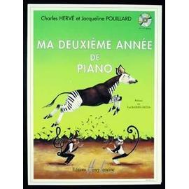 Ma deuxième année de piano de Charles Hervé - Partition - Livre - Decitre
