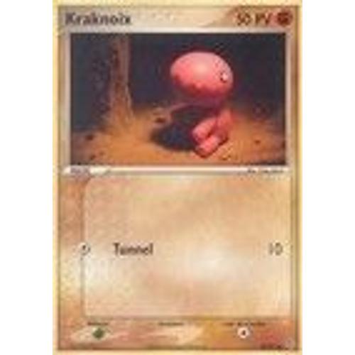 Carte Pokemon  - N° 78/97 - Kraknoix - Extension : Ex Dragon - 2004