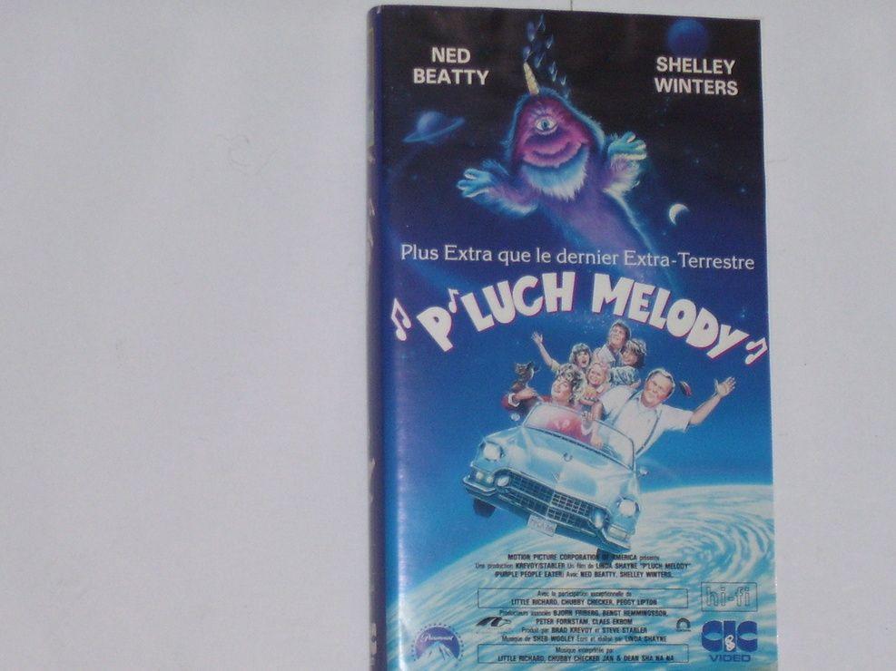 PLUCH MELODY PURPLE PEOPLE EATER VHS Rakuten