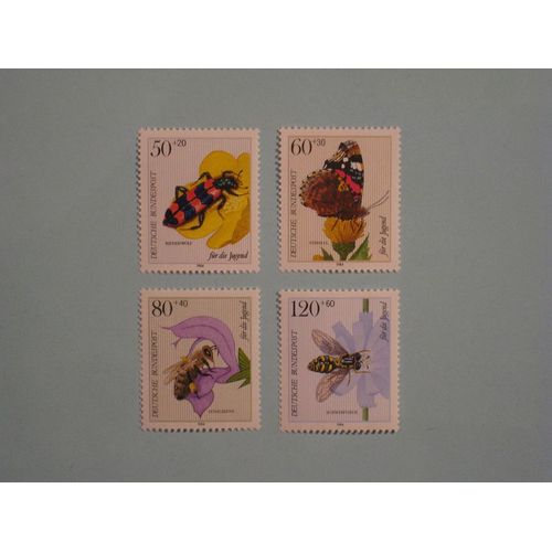 Allemagne (R.F.A) 1984 - Neuf - Yvert Nos. 1034/37