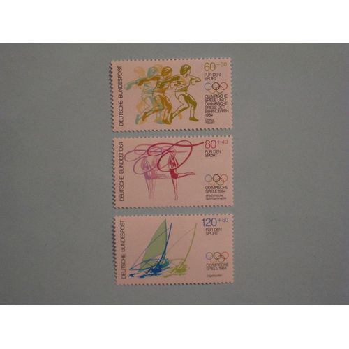 Allemagne (R.F.A) 1984 - Neuf - Yvert Nos. 1038/40