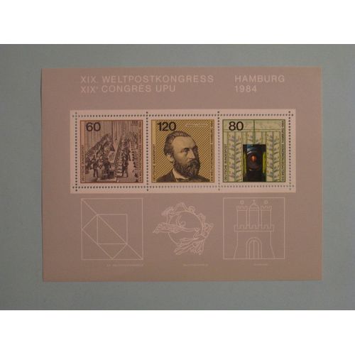 Allemagne (R.F.A) 1984 - Bloc-Feuillet Neuf - Yvert No. 18