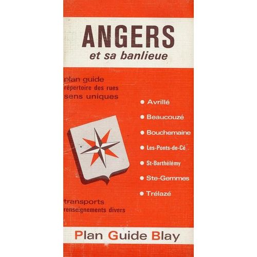 Angers Et Sa Banlieue - Plan De Ville