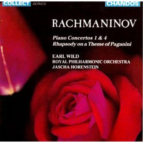 Concertos Pour Piano Nos. 1 & 4, Rhapsodie Sur Paganini Wild, Piano