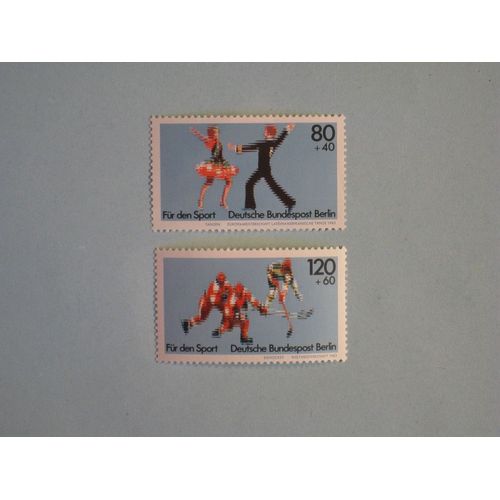 Allemagne (Berlin) 1983 - Neuf - Yvert Nos. 659/60
