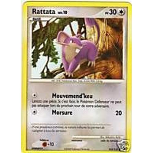 Rattata Niv 10 30pv 103/132 Diamant Et Perle Merveilles Secretes