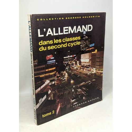 L'allemand Dans Les Classes Du Second Cycle Tome 2