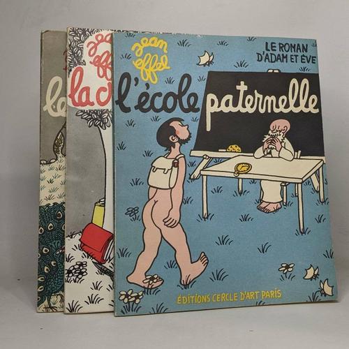 Lot De 3 Histoire Tirées De ""Le Roman D'adam Et Eve"": Le Jardin D'eden / L'école Paternelle / La Création De L'homme