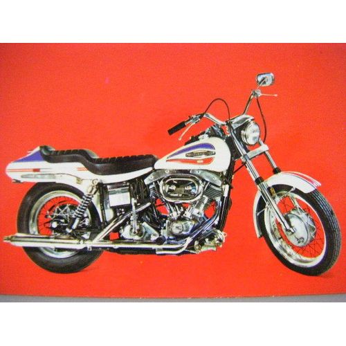 Carte Postale Moto - Harley Davidson 1200 Cc