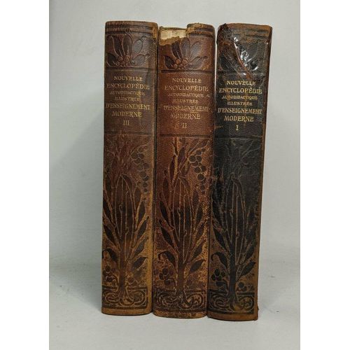Nouvelle Encyclopedie Autodidactique Illustree D'enseignement Moderne 3 Volumes