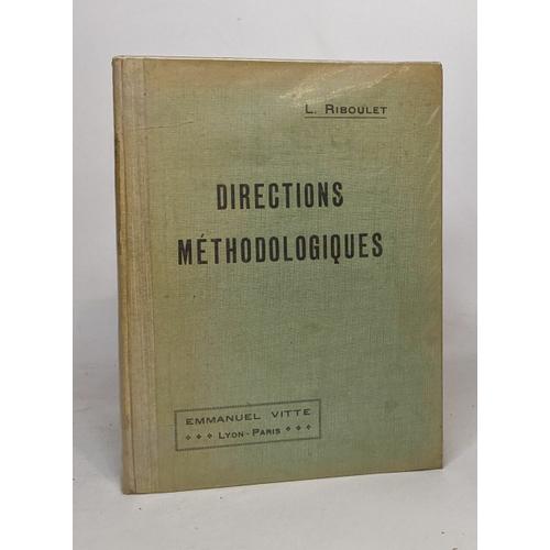 Directions Méthodologiques