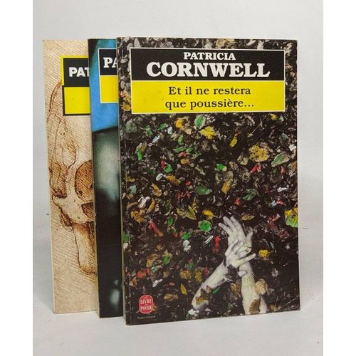 Lot De 3 Histoires De Patricia Cornwell: Et Il Ne Restera Que Poussière... / Postmortem / Mordoc