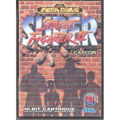 Super Street Fighter Ii - Megadrive - Asia