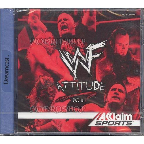 Wwf Attitude Get It Uk - Dreamcast - Pal