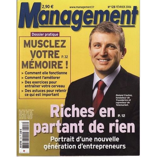 Management  N° 128 : Riche En Partant De Rien