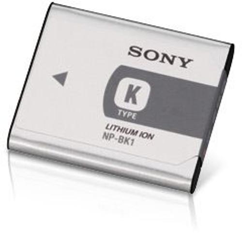 Sony InfoLithium K-type NP-BK1 - Pile pour appareil photo Li-Ion 970 mAh - pour bloggie MHS-CM5, PM5; Cyber-shot DSC-S950, S980, W180, W190, W370; Webbie HD MHS-PM1