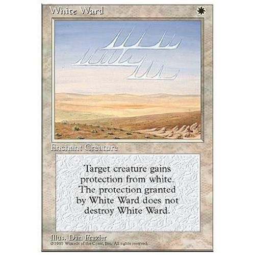 White Ward / Rune De Garde Blanche - 4th Edition - Vo