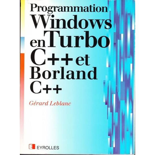 Programmation Windows En Turbo C Et Borland C++