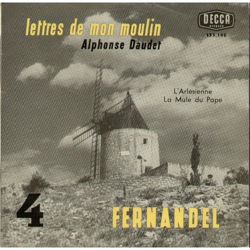 Lettres De Mon Moulin No 4 (Alphonse Daudet) - L'arlésienne / La Mule Du Pape (25 Cm)