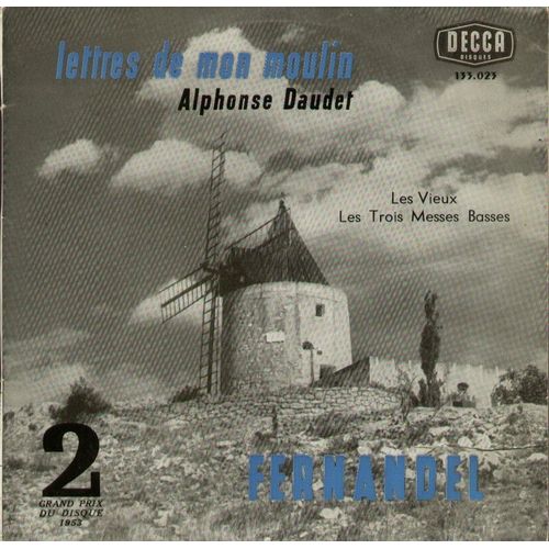 Lettres De Mon Moulin No 2 (Alphonse Daudet - Les Vieux / Les Trois Messes Basses (25cm)