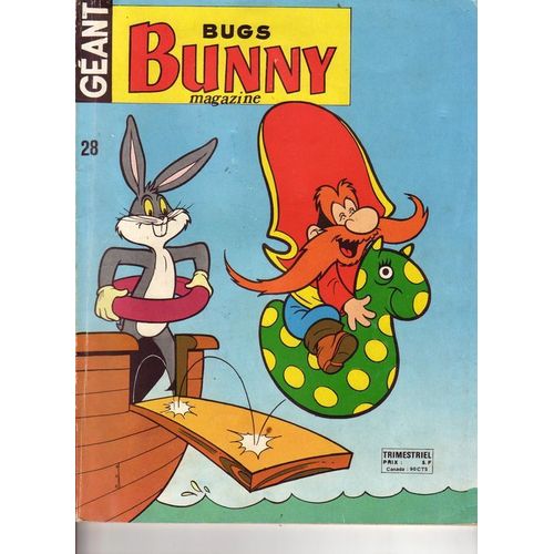 Bugs Bunny Magazine Géant N° 28 : De L'eau, De L'eau... Gmentation