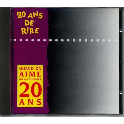 20 Ans De Rire - Comiques - Cd Collector - 8 Titres - La Baronne - La Ceggal E La Foormi - Yoghourt Ou Yahourt - L'apérobic - Moktar - Les Expressions