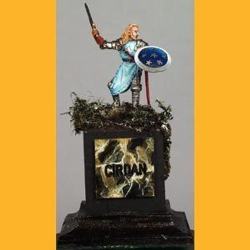 Le Seigneur Des Anneaux (Lotr) - Cirdan Porteur De Narya  -  Figurine 25 Mm Série Limitée  À Monter Et À Peindre