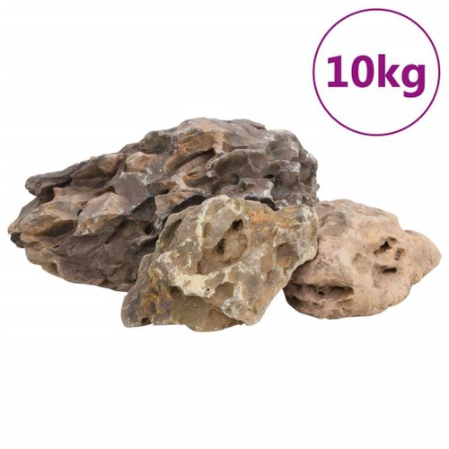 Vidaxl Pierres Du Dragon 10 Kg Gris 10-40 Cm