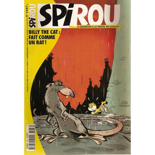 Spirou  N° 3087 : Billy The Cat : Fait Comme Un Rat !