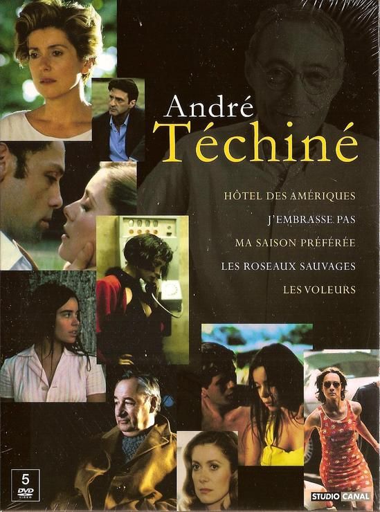 Coffret André Téchiné : Ma Saison Préférée, Les Voleurs, Les Roseaux Sauvages, Hôtel Des Amériques, J'embrasse Pas