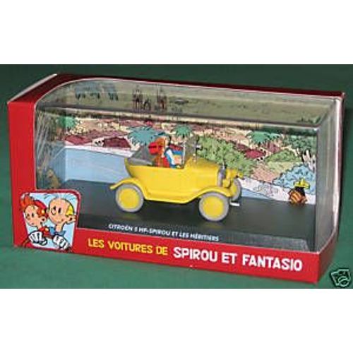 Les Voitures De Spirou Et Fantasio - Citroën 5 Hp - Spirou Et Les Héritiers - 1/43-Atlas