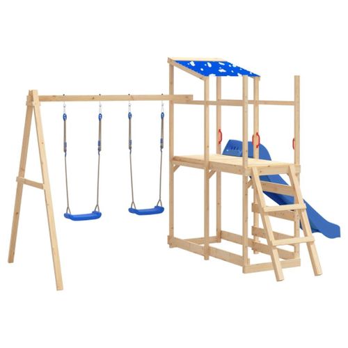 Sièges De Balançoire Avec Pierres D'escalade 2 Pcs Bleu Pe