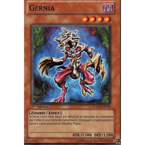 Yu-Gi-Oh! - Gernia  - Sdzw-Fr004