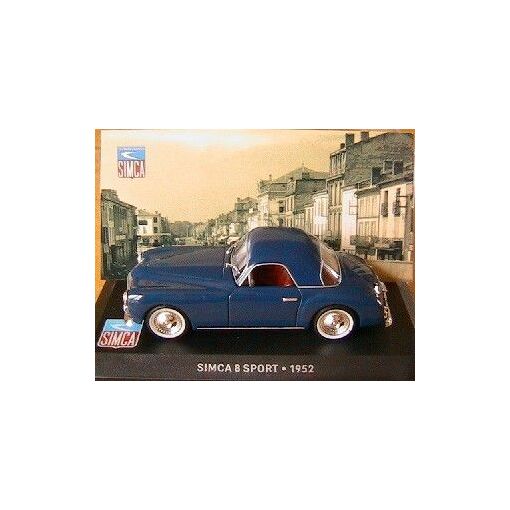 Miniature Simca Sport 1949 – échelle 1/43 Altaya IXO – Modèle Neuf Collection