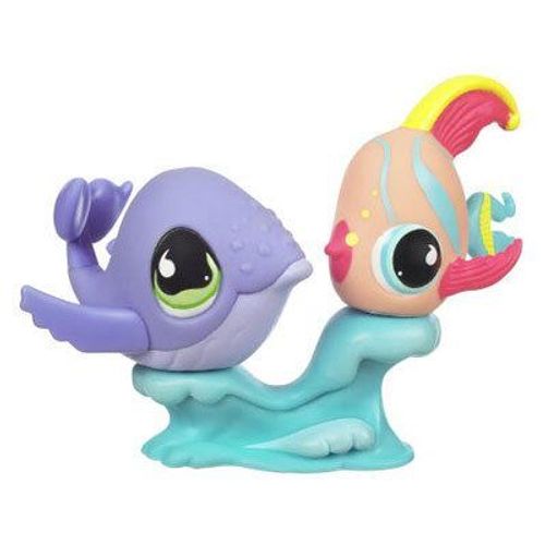Petshop - Baleine + Poisson Tropical N°643 + N°644