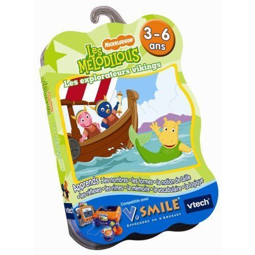 Les Mélodilous: Les Explorateurs Vikings  - Jeu Pour V.Smile (Vtech Vsmile) - 3-6 Ans
