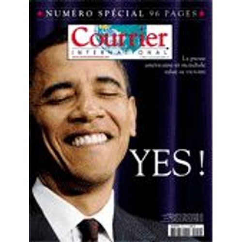 Courrier International  N° 940 : Obama Yes !!!!
