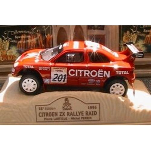 Citroen ZX Rallye Raid Dakar sans boite Norev 1/43°