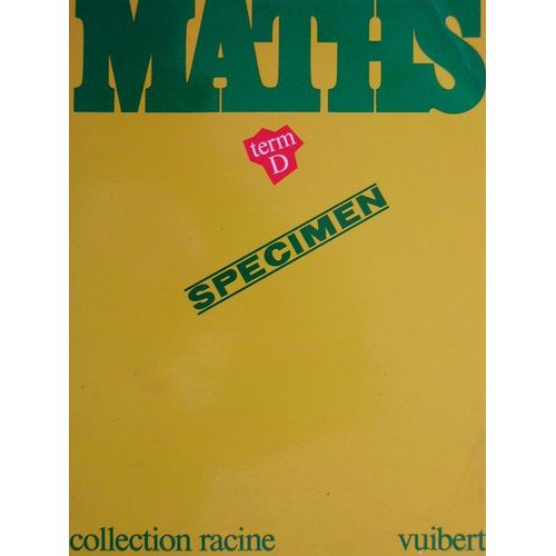 Cours De Mathématiques - Terminale D