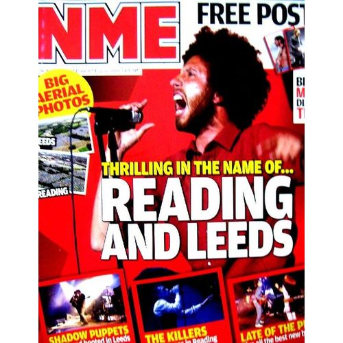 Nme New Musical Express  N° 102145 : Reading And Leeds  / Last Shadow Puppets / The Killers / Free Posters